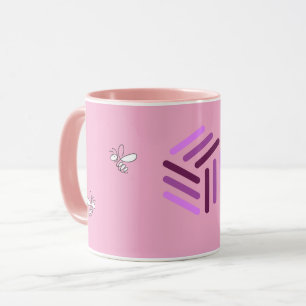 Mug rose de l’apiculteur
