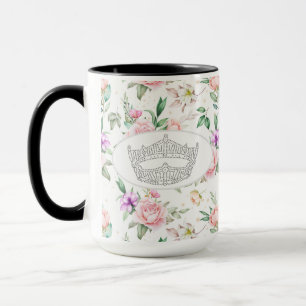 Mug Rose de la Couronne de l'Amérique Imprimer Musique