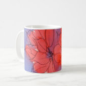 Mug Rose de Noël (Devant gauche)