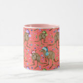 Mug Rose de Noël australien Kangaroo (Centre)