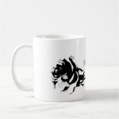 Mug Rose de noir (Gauche)