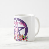 Mug Rose de païen (Devant droit)