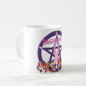 Mug Rose de païen (Devant gauche)