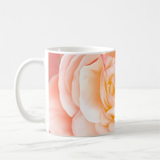 Mug Rose de pêche (Gauche)