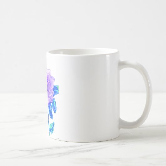 Mug Rose de pourpre (Droite)