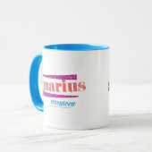 Mug Rose de Verseau (Devant gauche)