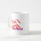 Mug Rose de zèbre (Devant gauche)