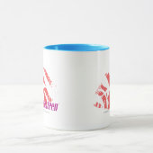 Mug Rose de zèbre (Centre)