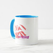 Mug Rose de zèbre (Devant gauche)