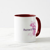 Mug Rose d'épouse de pasteurs (Devant droit)