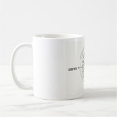 Mug Rose des vents de découverte de direction  (Gauche)