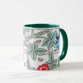 Mug Rose d'Escalades & Petit Oiseau, William Morris (Devant droit)