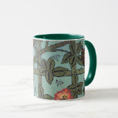 Mug Rose d'Escalades & Petit Oiseau, William Morris (Devant droit)