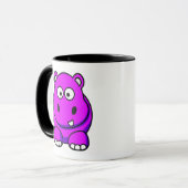 Mug Rose d'hippopotame (Devant gauche)
