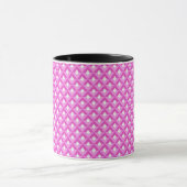 Mug Rose Diamant Deux Tons (Centre)