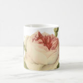 Mug rose double mousse par Redouté (Centre)