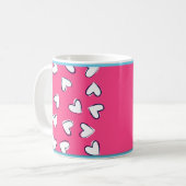 Mug rose doux - élégant et fonctionnel (Devant gauche)