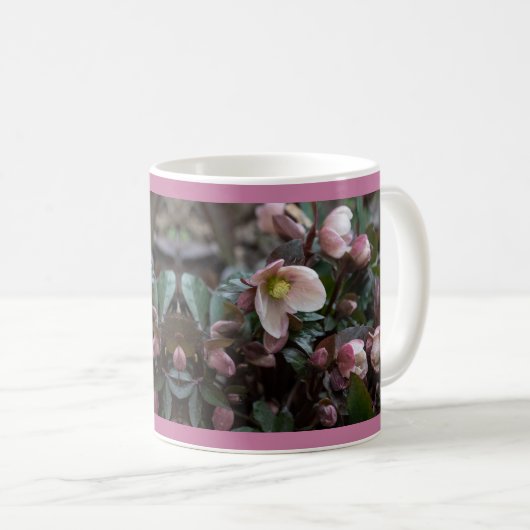 Mug Rose du carême (Devant droit)