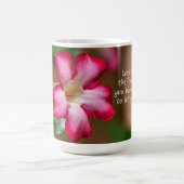 Mug Rose du désert Adenium rose Obesum (Centre)