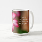 Mug Rose du désert Adenium rose Obesum (Devant droit)