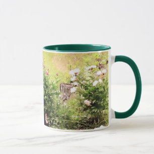 Mug Rose du jardin (impressionniste)