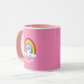 Mug rose du Parti Unicorne (Devant gauche)