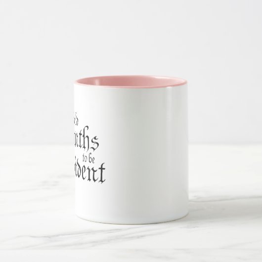 Mug rose égal créé (Centre)