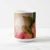 Mug rose : Enveloppé dans la prière et l'amour (Centre)