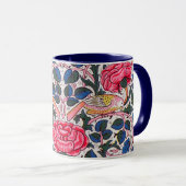 Mug Rose et Bird, William Morris (Devant droit)
