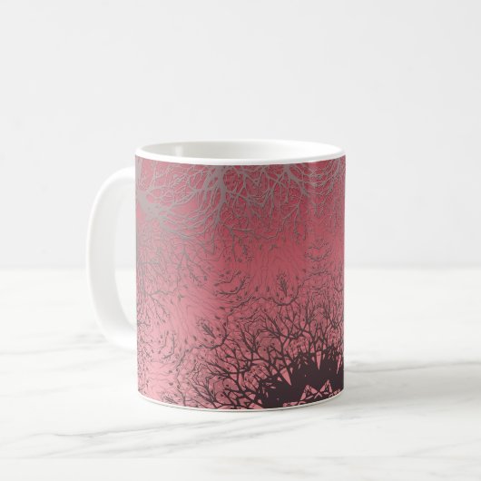 Mug rose et gris (Devant gauche)