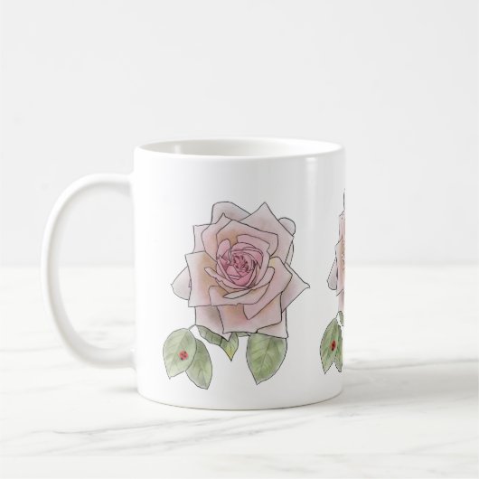 Mug Rose et Ladybird (Gauche)
