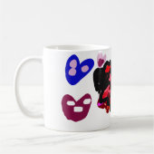 Mug Rose et Ladybug Valentine (Gauche)