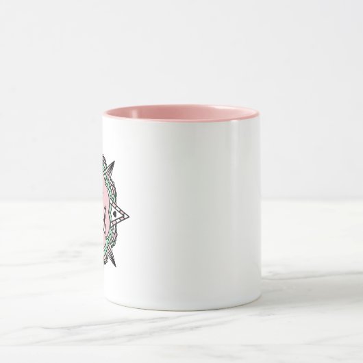 Mug Rose et Mint vert Be Kind (Centre)