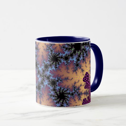 Mug Rose et Peach Speckle (Devant droit)