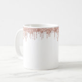 Mug Rose étincelant (Devant gauche)