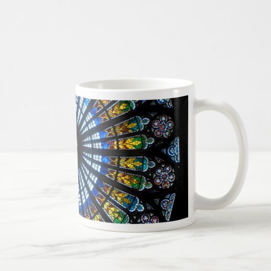 Mug rose fenêtre cathédrale strasbourg (Droite)