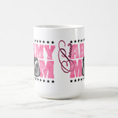 Mug Rose fier Camo de maman d'armée (Centre)