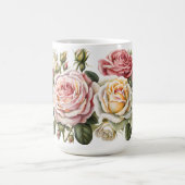 Mug Rose - Fleur Pastel Classique (Centre)