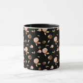 Mug Rose Floral Gold (Centre)