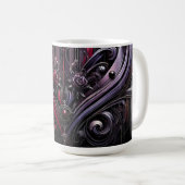 Mug Rose foncé (Devant droit)