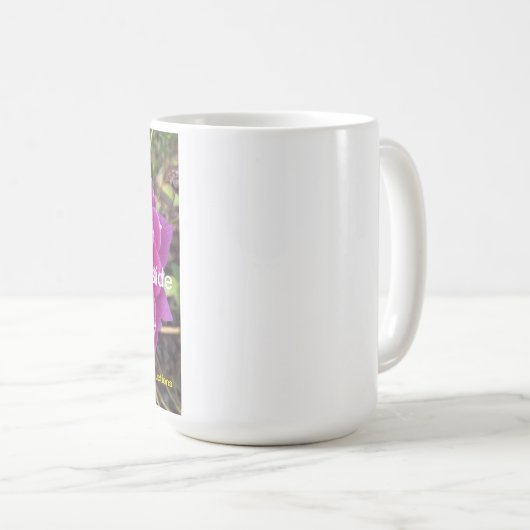 Mug rose foncé (Devant droit)
