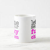 Mug Rose génial de poulet (Centre)