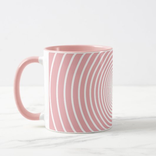 Mug rose Gold Café avec coeur (Gauche)