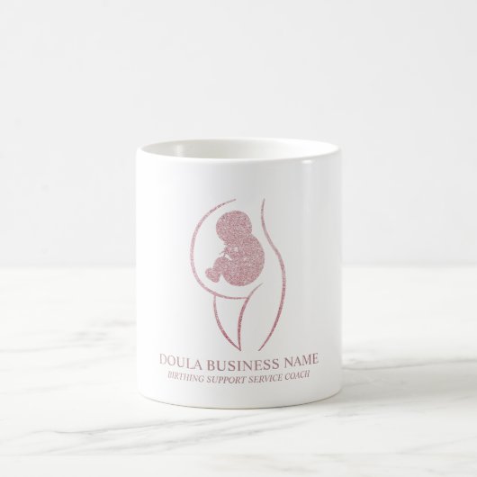 Mug Rose Gold Doula Birth (Centre)
