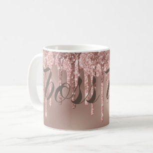 Mug Rose Gold Parties scintillant Drives Boss Lady