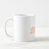Mug Rose Gold Script Mère's Day Motif (Gauche)