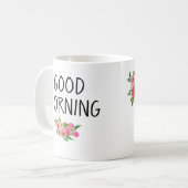 Mug Rose "Good Morning" (Devant gauche)
