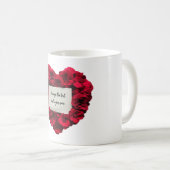 Mug Rose Heureuse Sainte-Valentin (Devant droit)