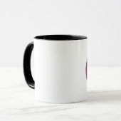 Mug Rose heureux d'hippopotame (Devant gauche)