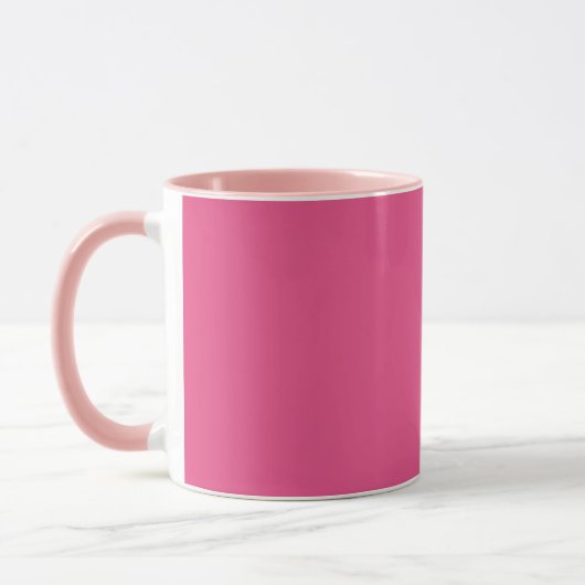 Mug Rose intense (Gauche)